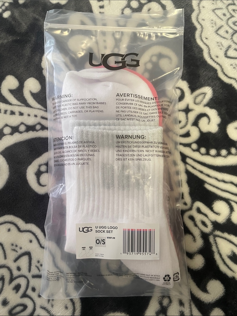UGG Logo Crew Socks - Women’s Pack